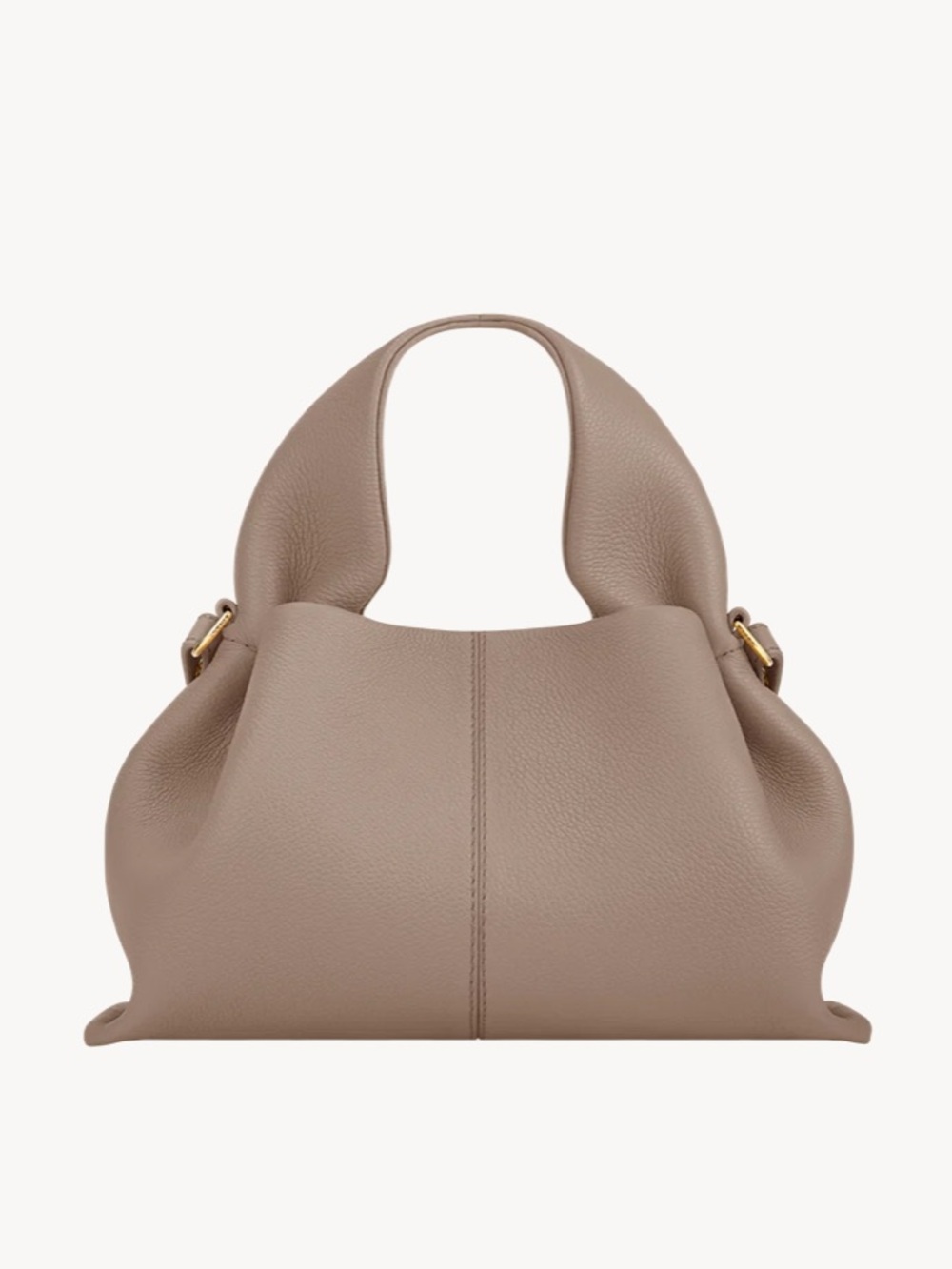 Polene Numéro Neuf Mini in EDITION TEXTURED TAUPE